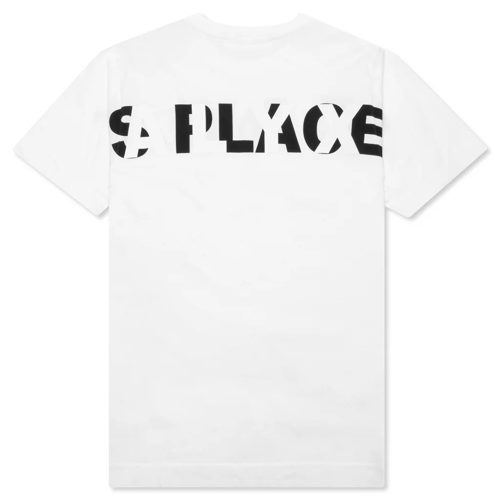 Inverted Logo S/S Tee - White - Image 2