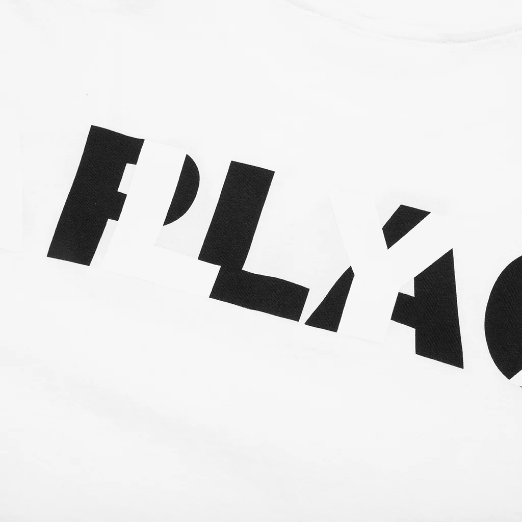 Inverted Logo S/S Tee - White - Image 4