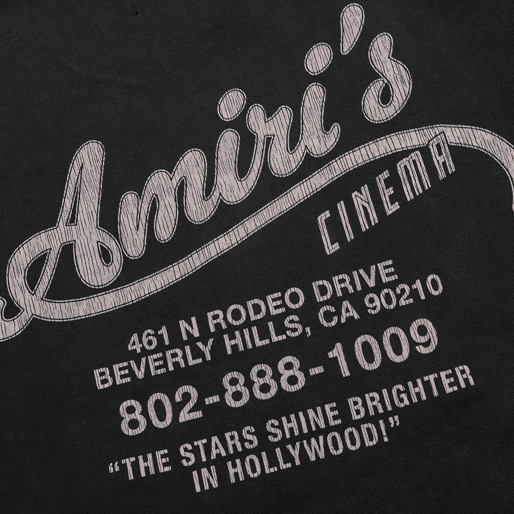 Amiri Cinemas Vintage Tee - Black - Image 4