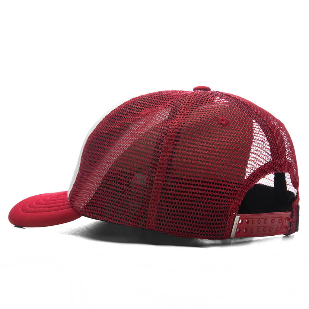 Amiri Eagle Trucker Hat - Red Rose - Image 3