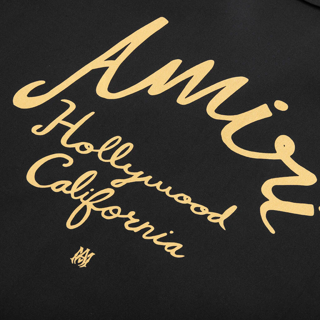 Amiri Hollywood Camp Shirt - Black - Image 5