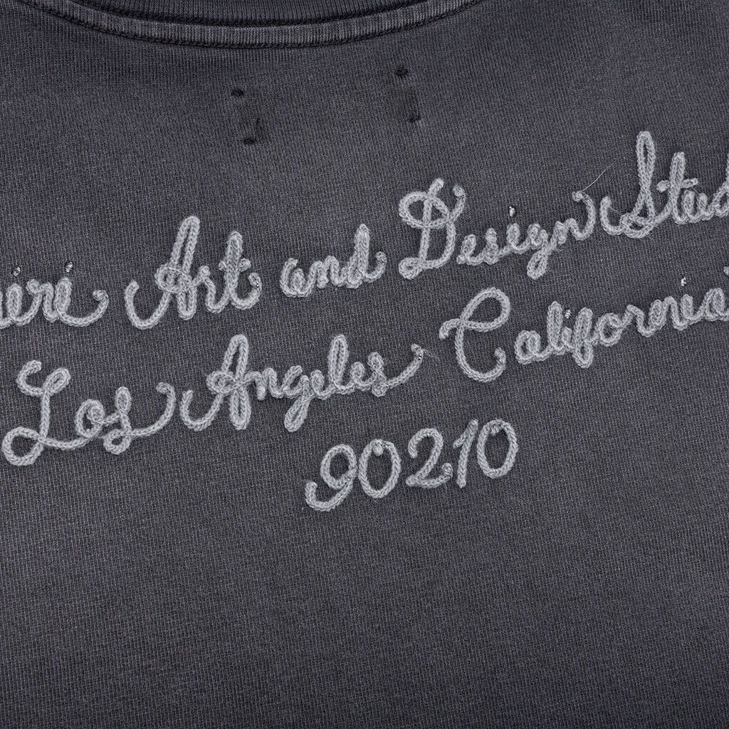 Amiri Design Studio Oversized Tee - Black - Image 3