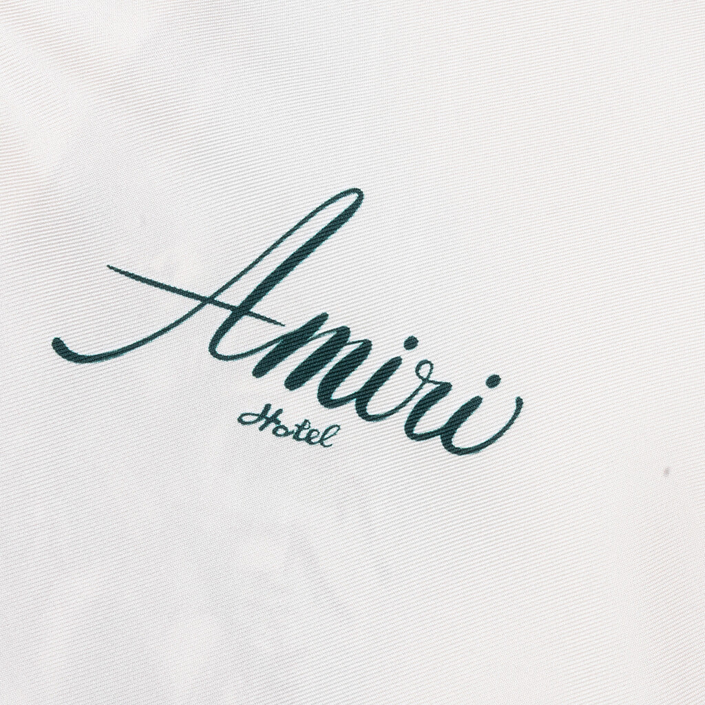 Amiri Hotel Bowling Shirt - Alabaster - Image 3