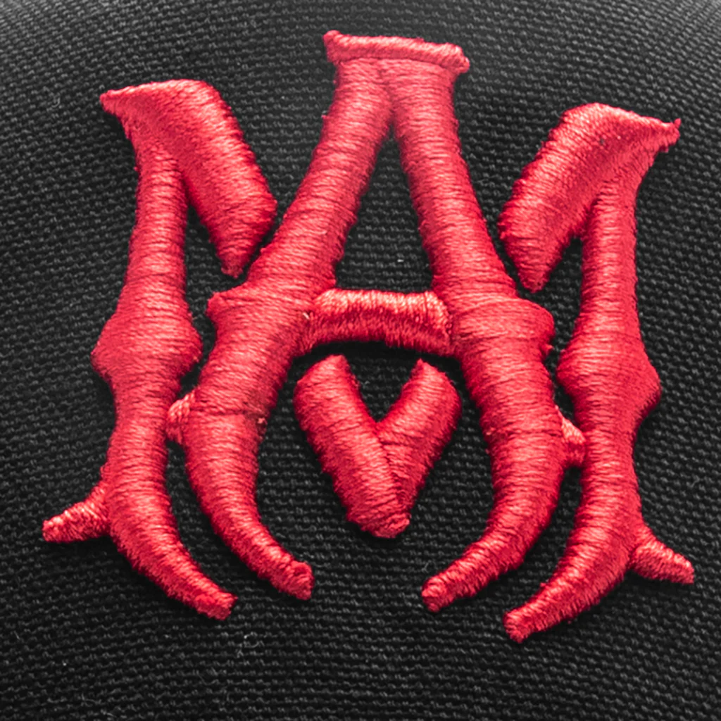 MA Logo Trucker Hat - Black/Red - Image 2
