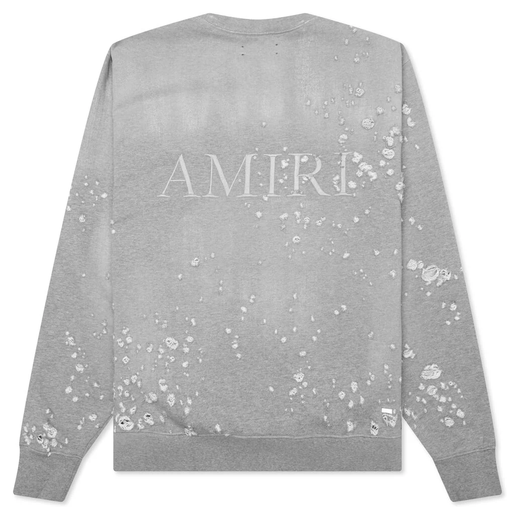 Ma Shotgun Embroidered Crew - Grey - Image 2
