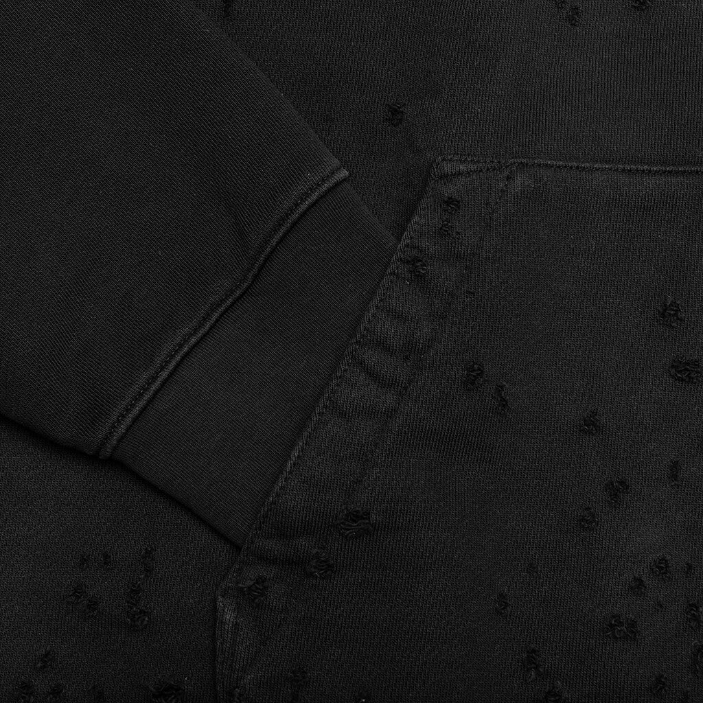 Ma Shotgun Embroidered Hoodie - Black - Image 6