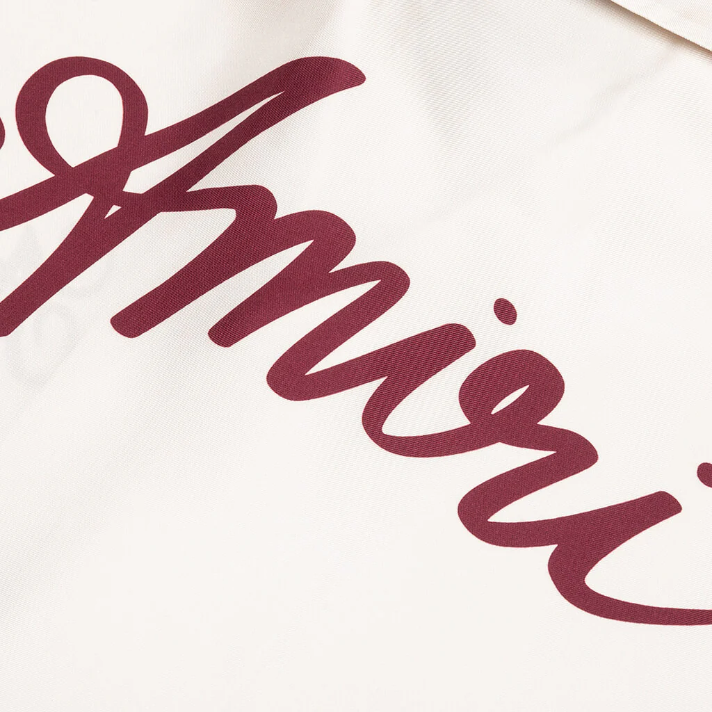 MA Swirl Bowling Shirt - Alabaster - Image 5