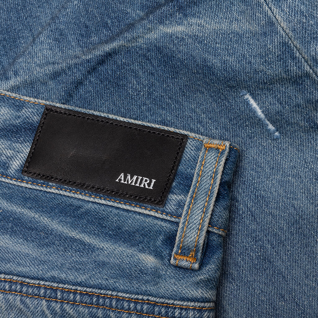 Pleated Denim Straight MX1 Jean - Honeycomb Indigo - Image 5