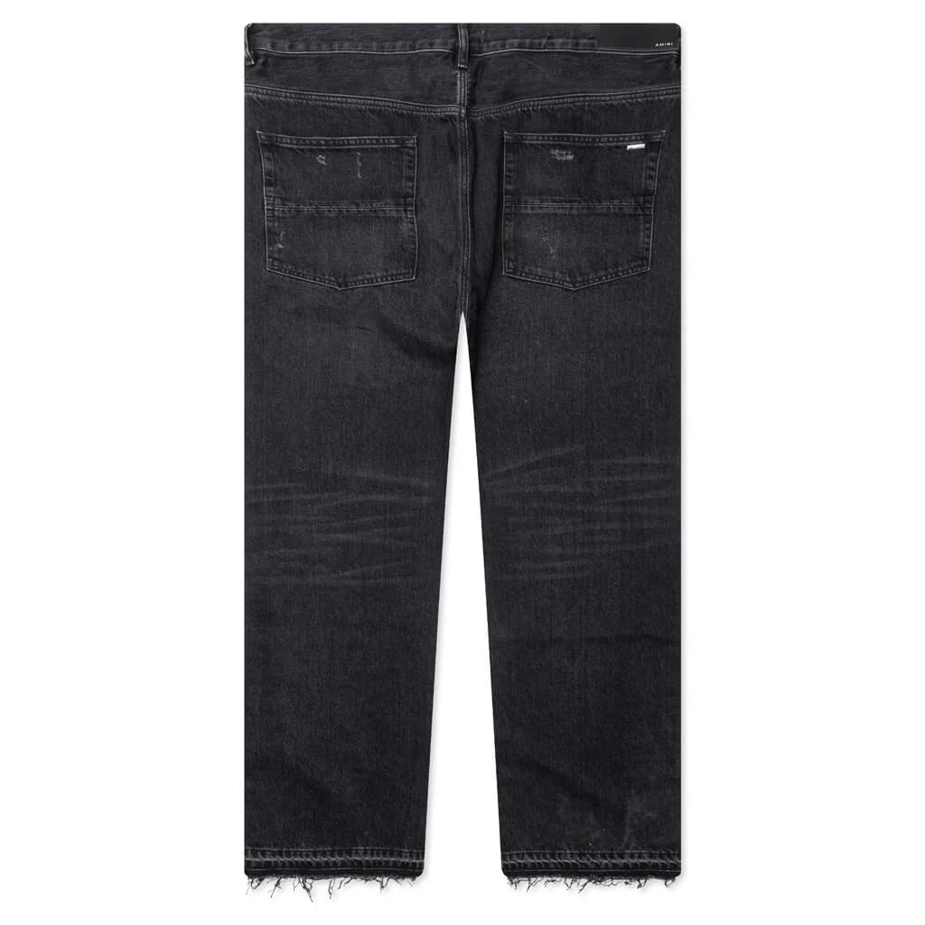 Released Hem Straight Jean - Vintage Black - Image 2