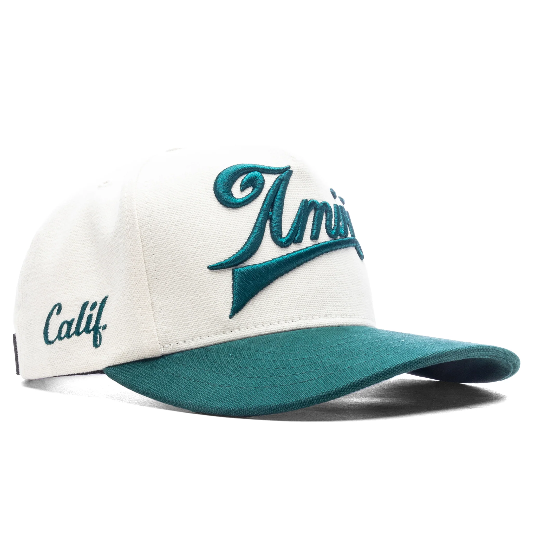 Two Tone Canvas Hat - Evergreen - Image 3