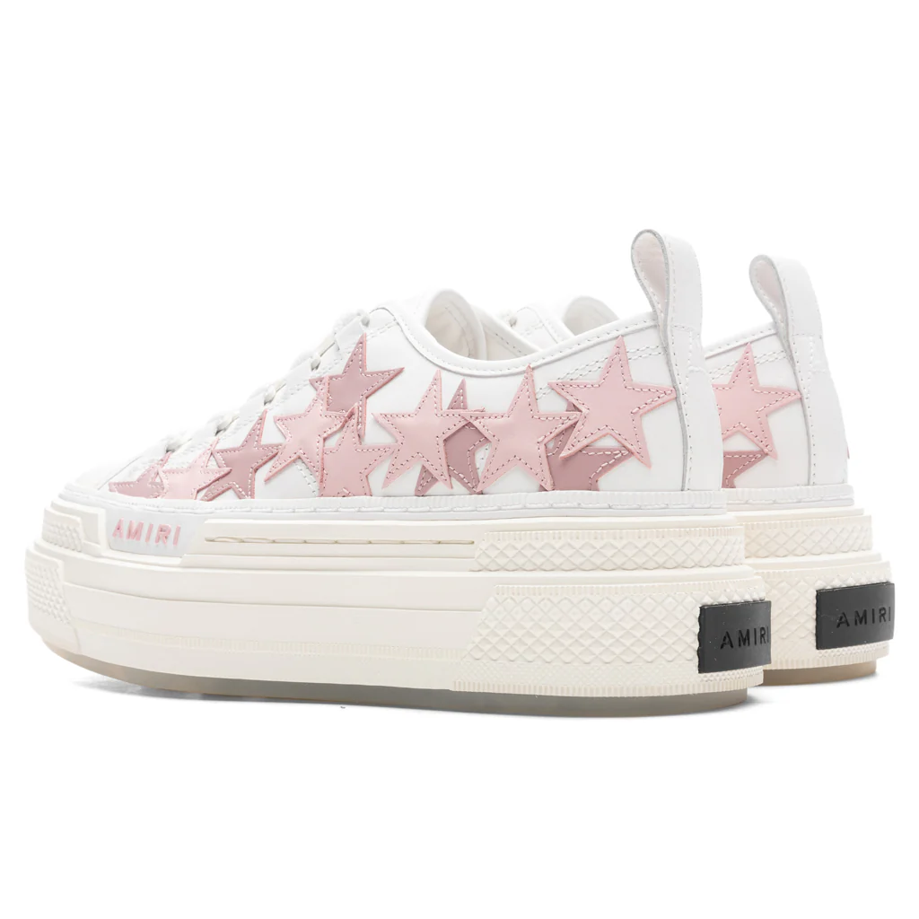Women's Platform Stars Court Low - Pink - Image 3