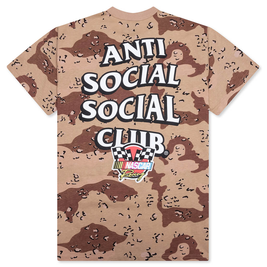 ASSC x Nascar Motorsport Tee - Chocolate Chip Camo - Image 2