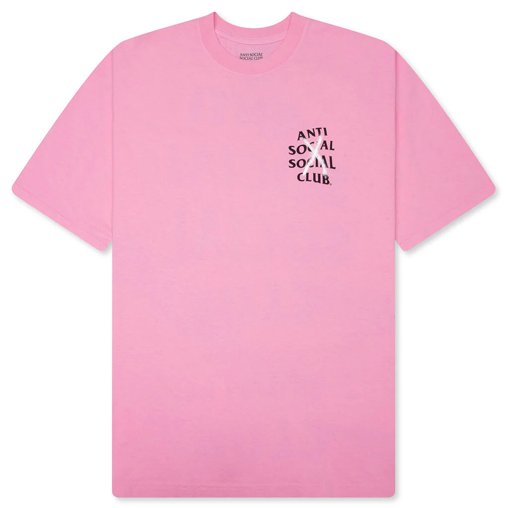 'Cancelled' Hand Painted Tee - Pink