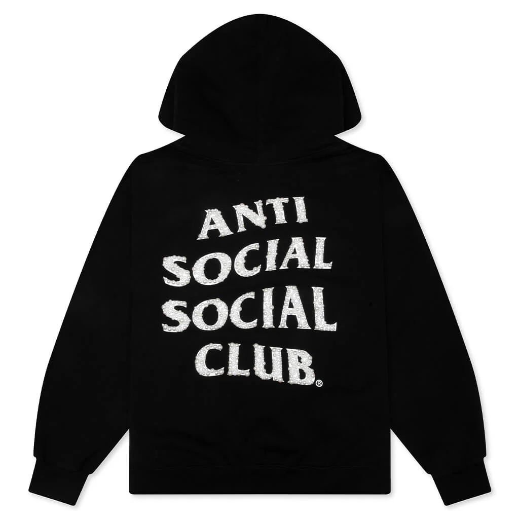 Clutching Pearls Hoodie - Black - Image 2