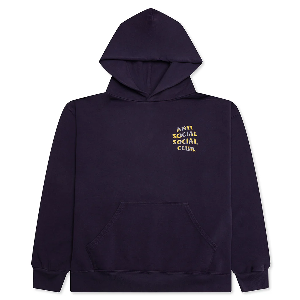 Mind Game Weathered Hoodie - Vintage Black