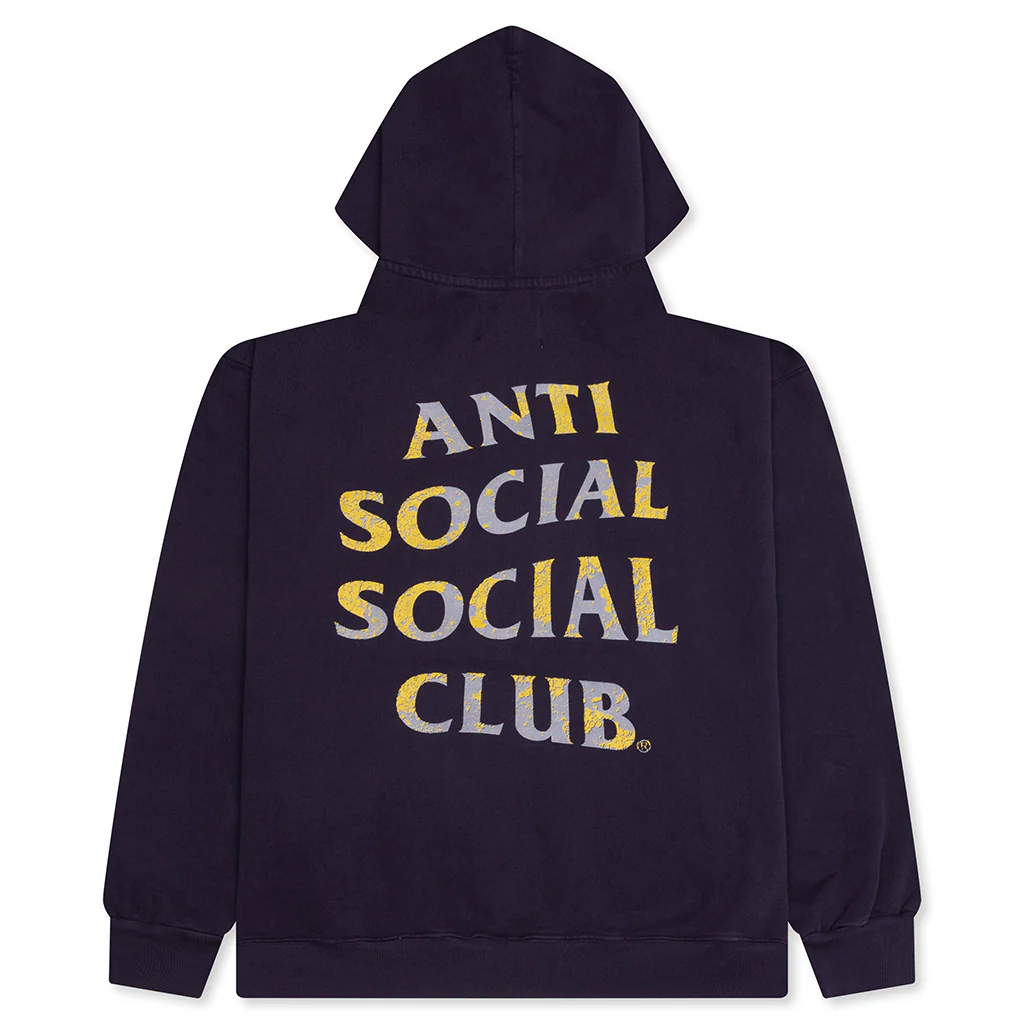 Mind Game Weathered Hoodie - Vintage Black - Image 2