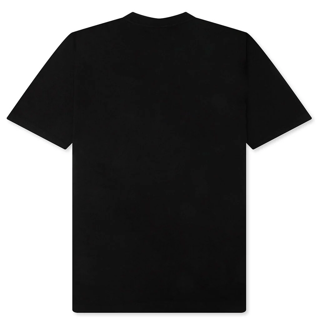 Plaid Applique Tee - Black/Plaid - Image 2
