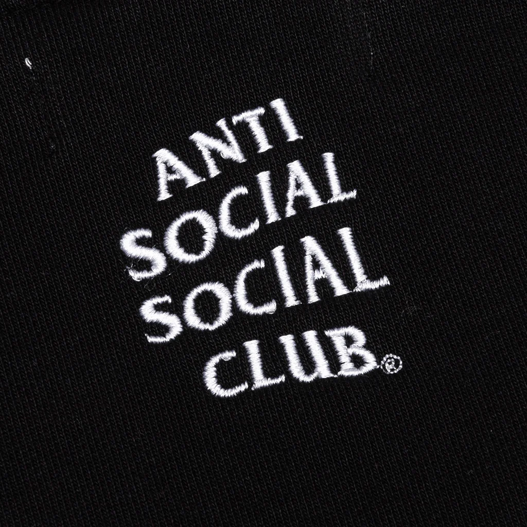 Script Club Hoodie - Black - Image 5