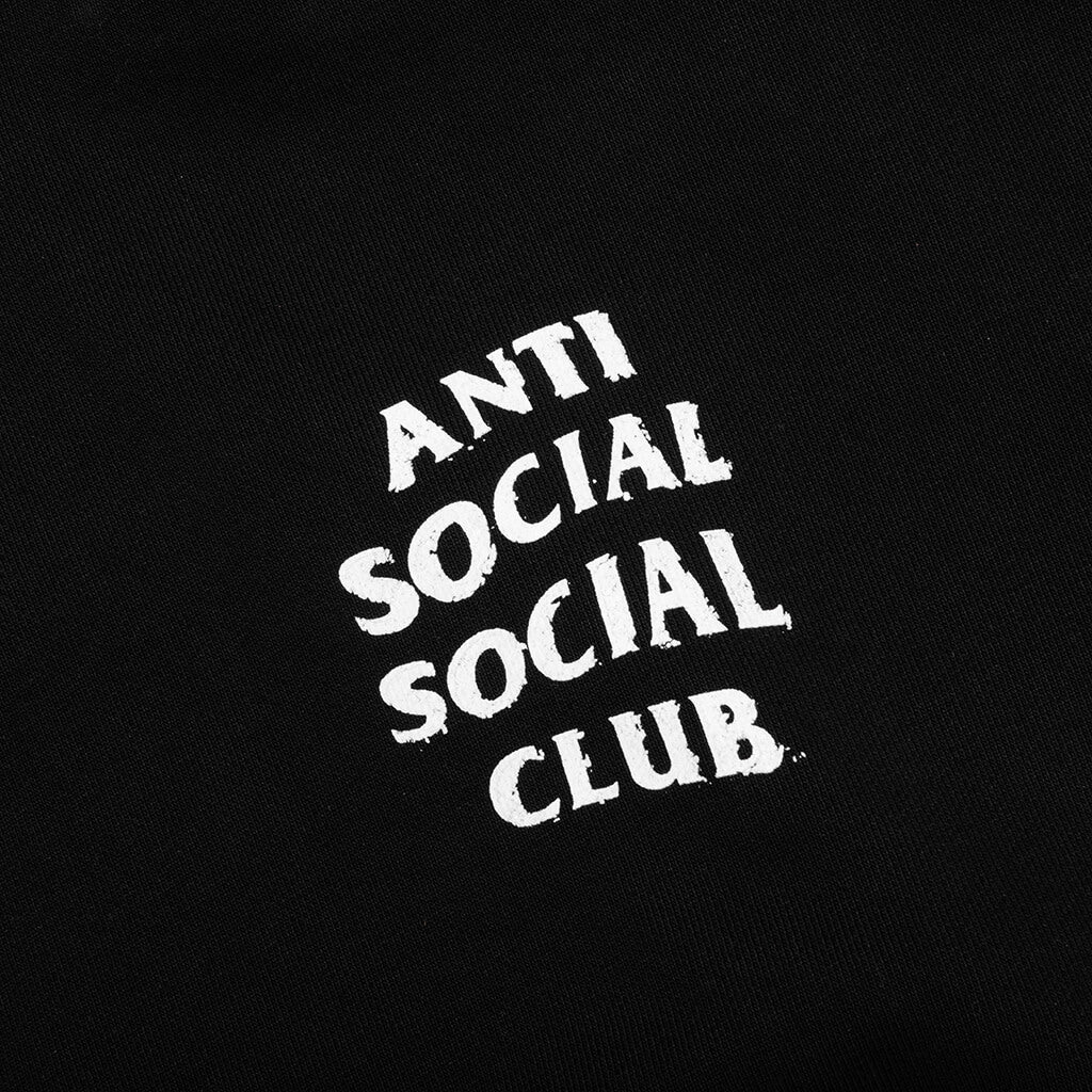 Weathered Hoodie - Black - Image 4