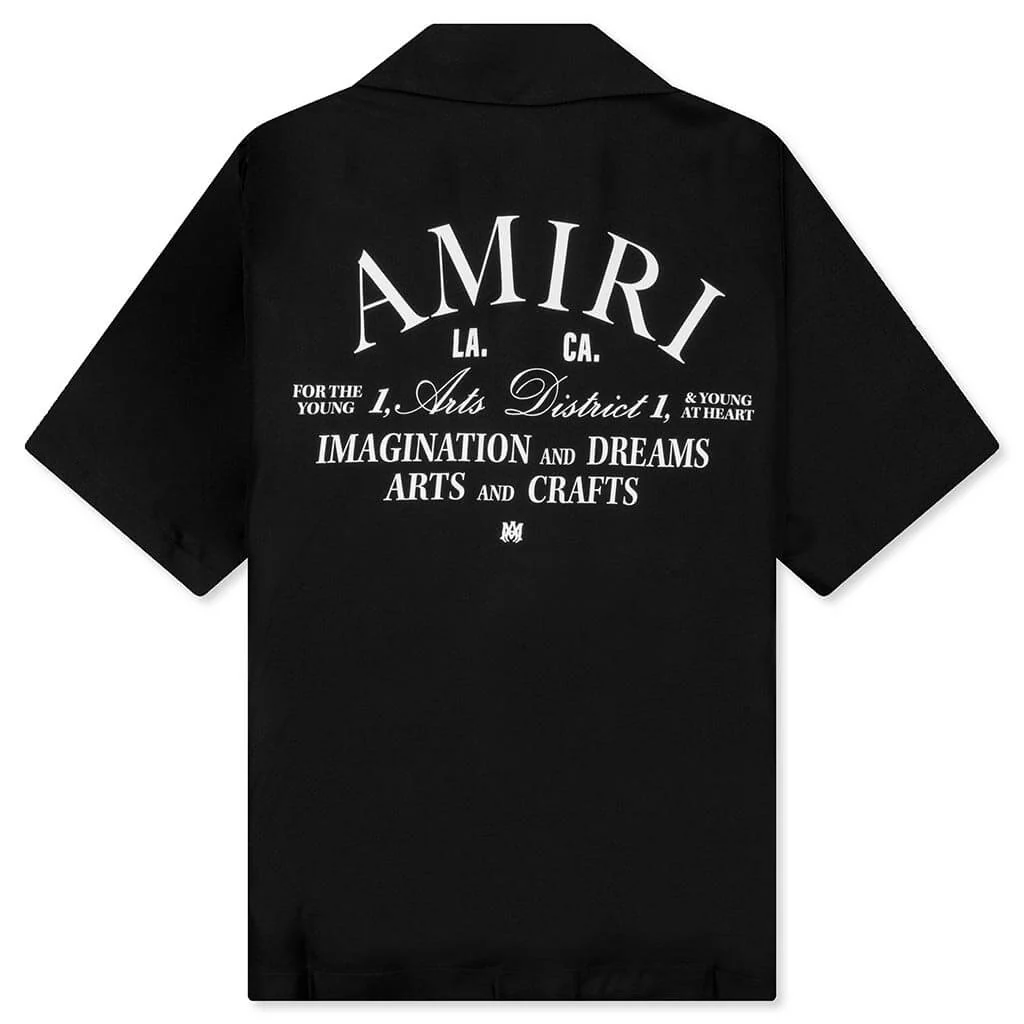 Arts District Silk Shirt - Black - Image 2