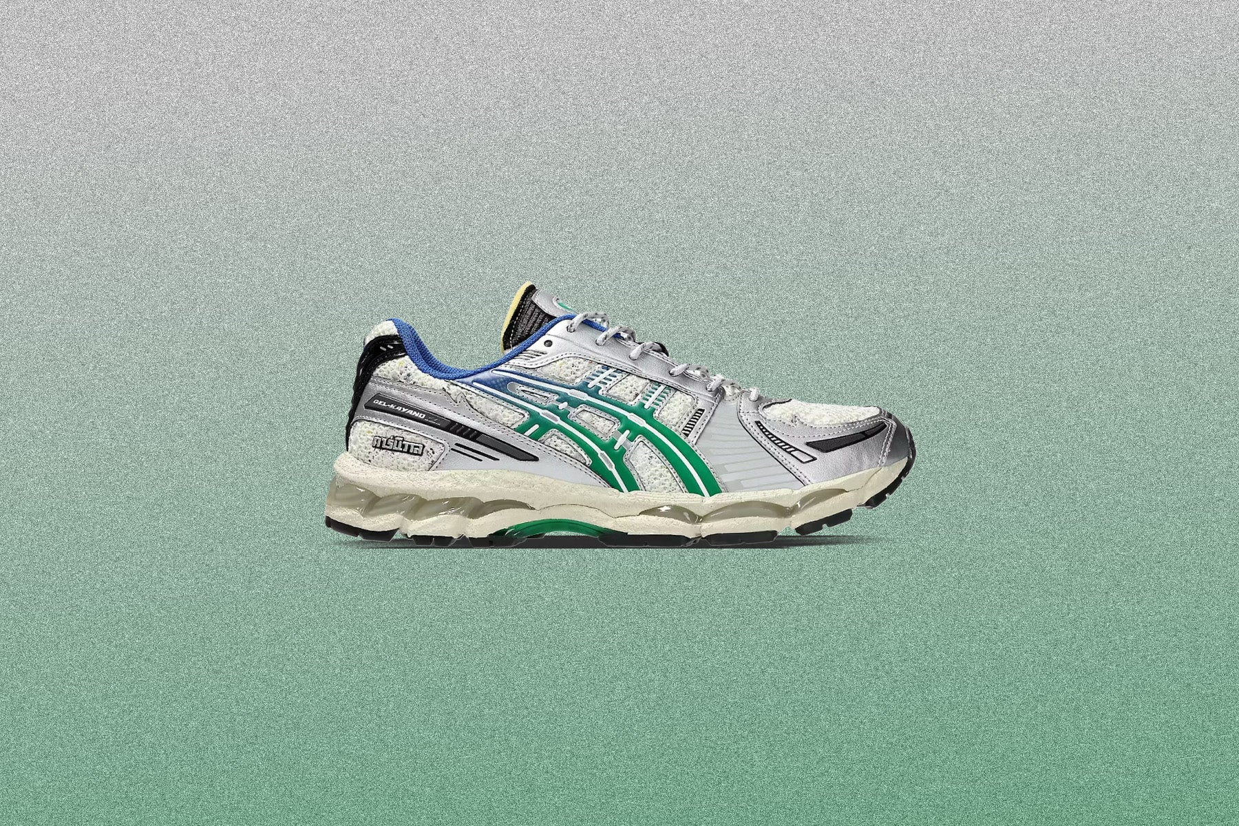 ASICS x Carnival Gel-Kayano 12.1 - Cream/Green Basil - Image 2