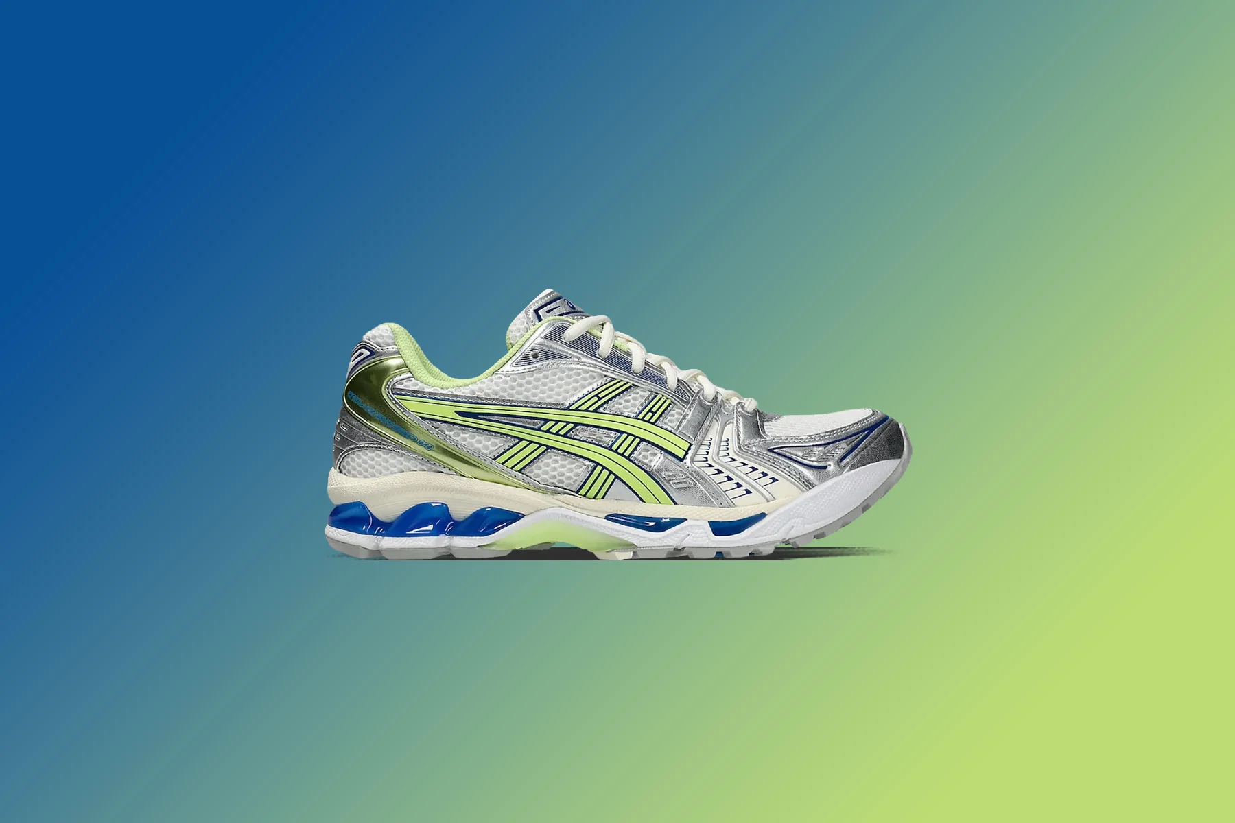 Gel-Kayano 14 - White/Lime Green - Image 5