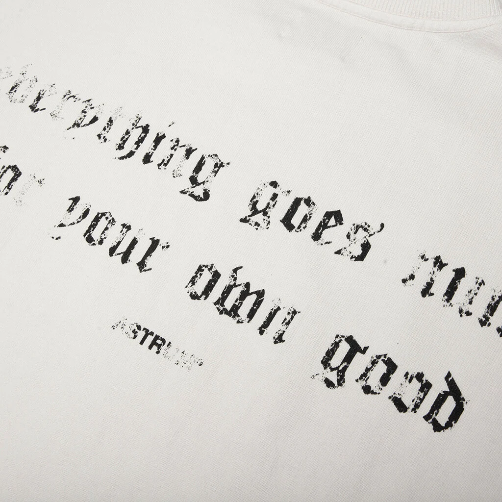 Heaven Knows Tee - White - Image 4