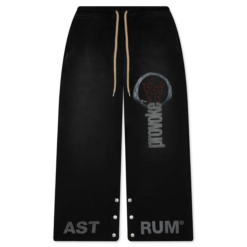 Provoke Sweatpant - Black