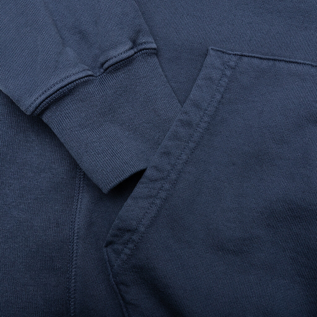 ATK Stacked Logo Hoodie - Navy - Image 5