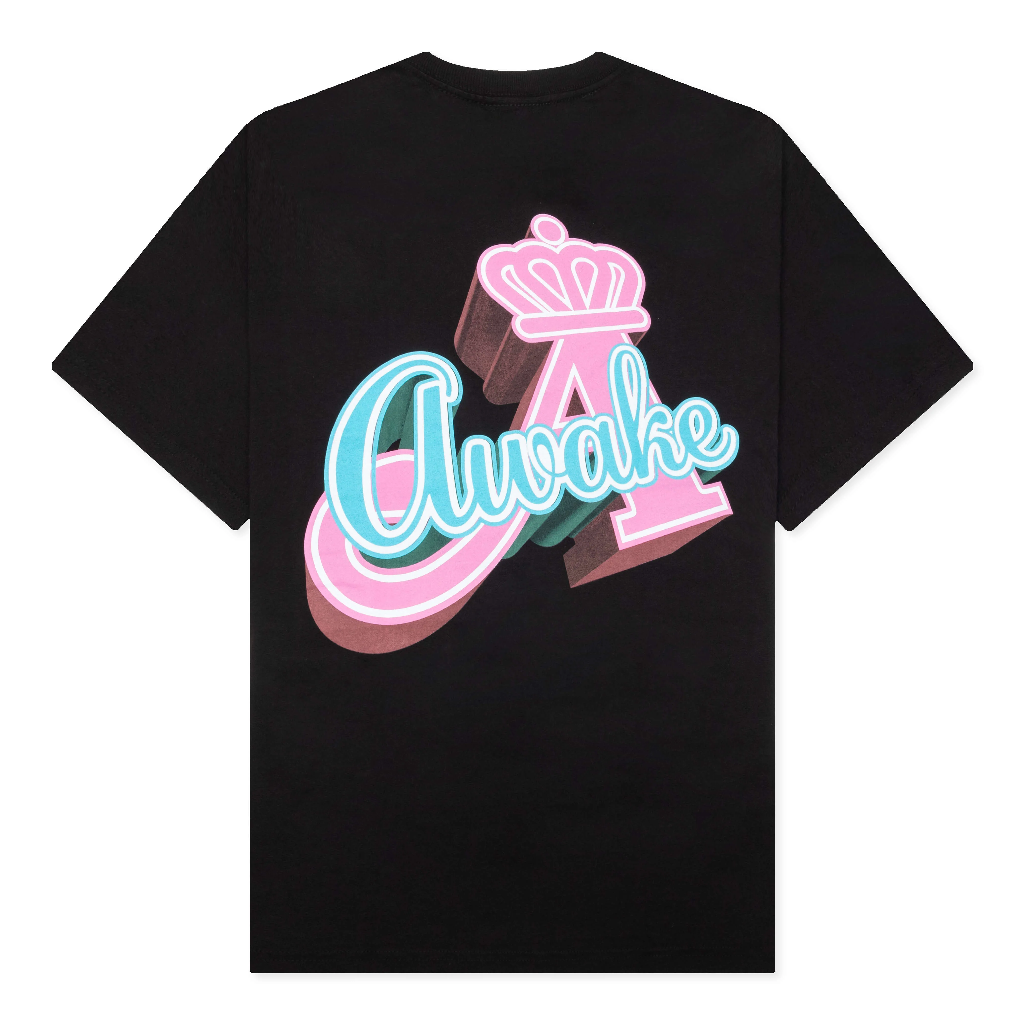 Crown A Tee - Black - Image 2