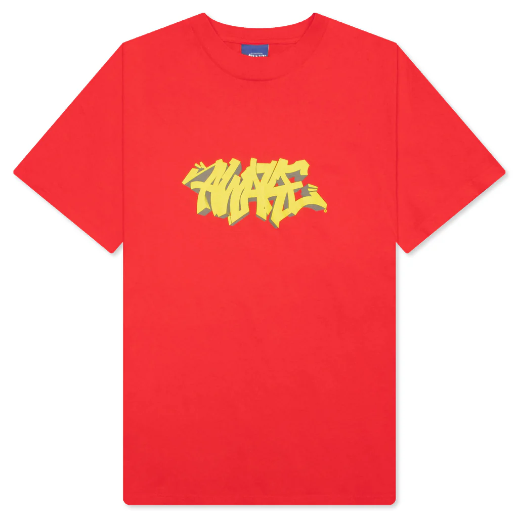 Graffiti Tee - Red