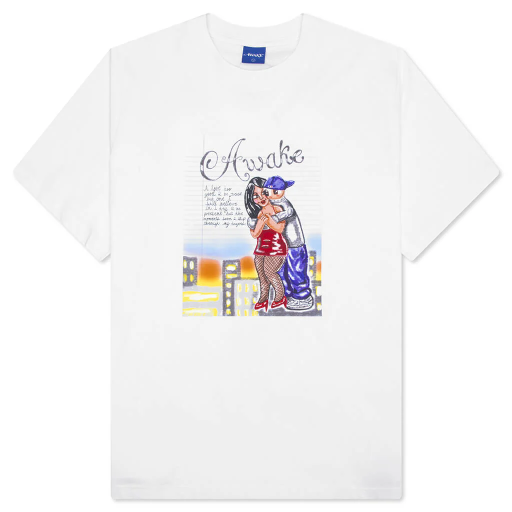 Hug Tee - White
