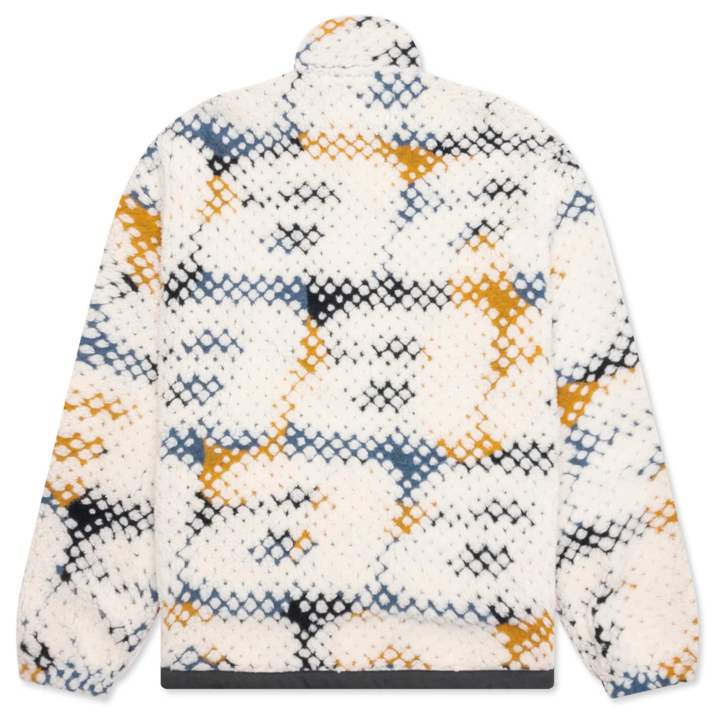 Printed "A" Fleece Zip Jacket - Multi - Image 2