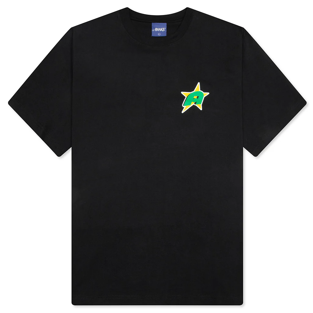 Star A S/S Tee - Black