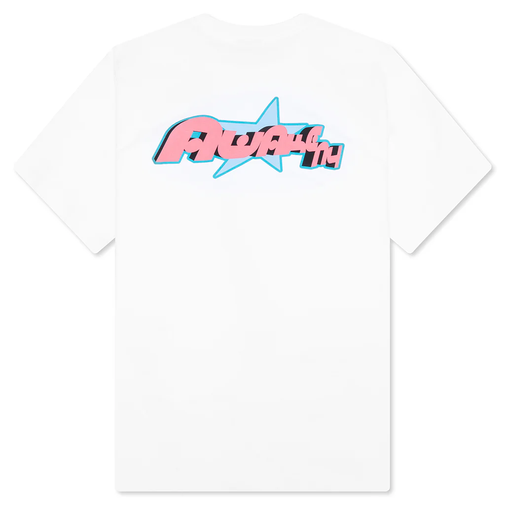 Star A S/S Tee - White - Image 2