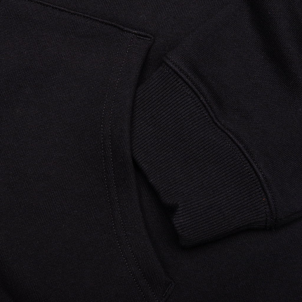 Star A Zip Up Hoodie - Black - Image 5