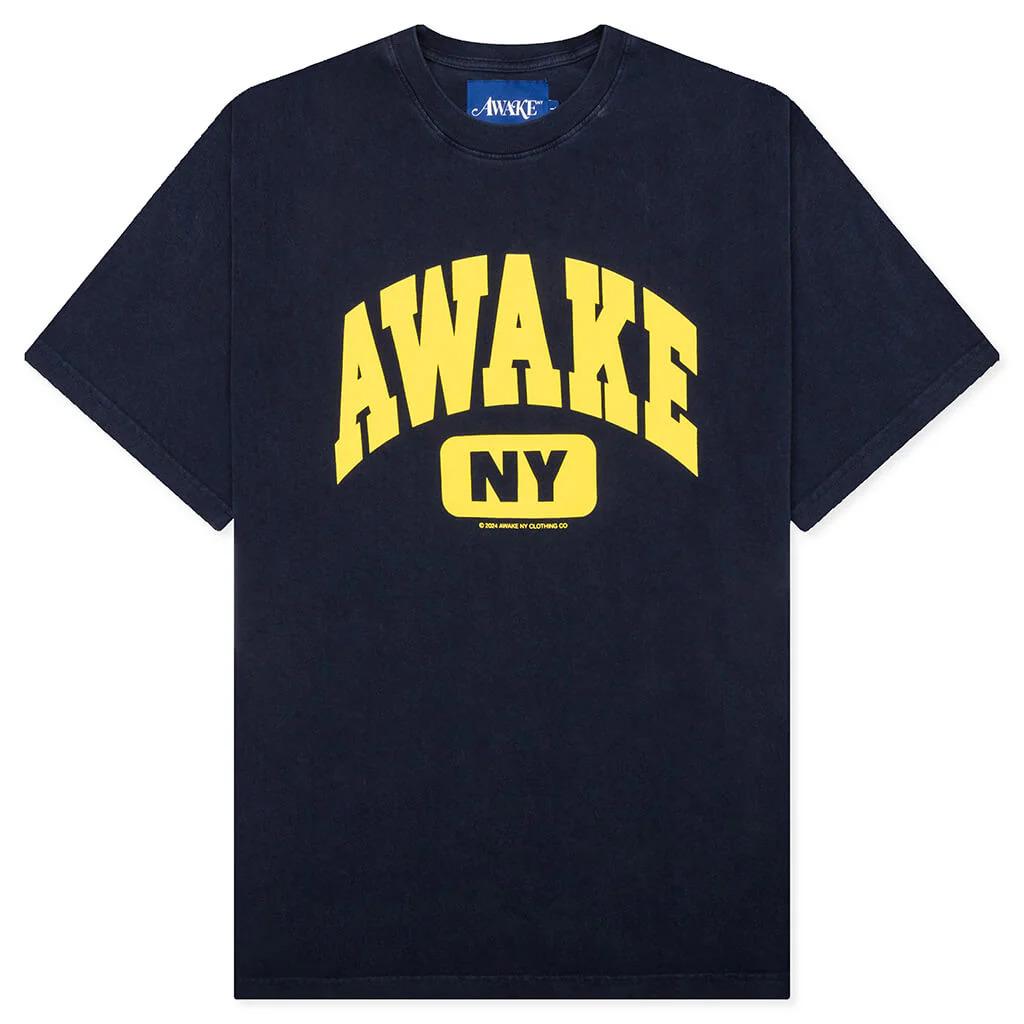 Varsity Tee - Navy