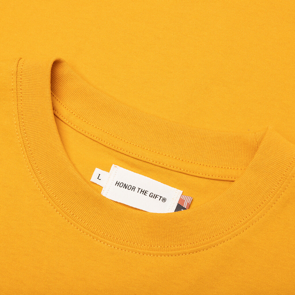 B-Summer Honor The Gift S/S Tee - Yellow - Image 3