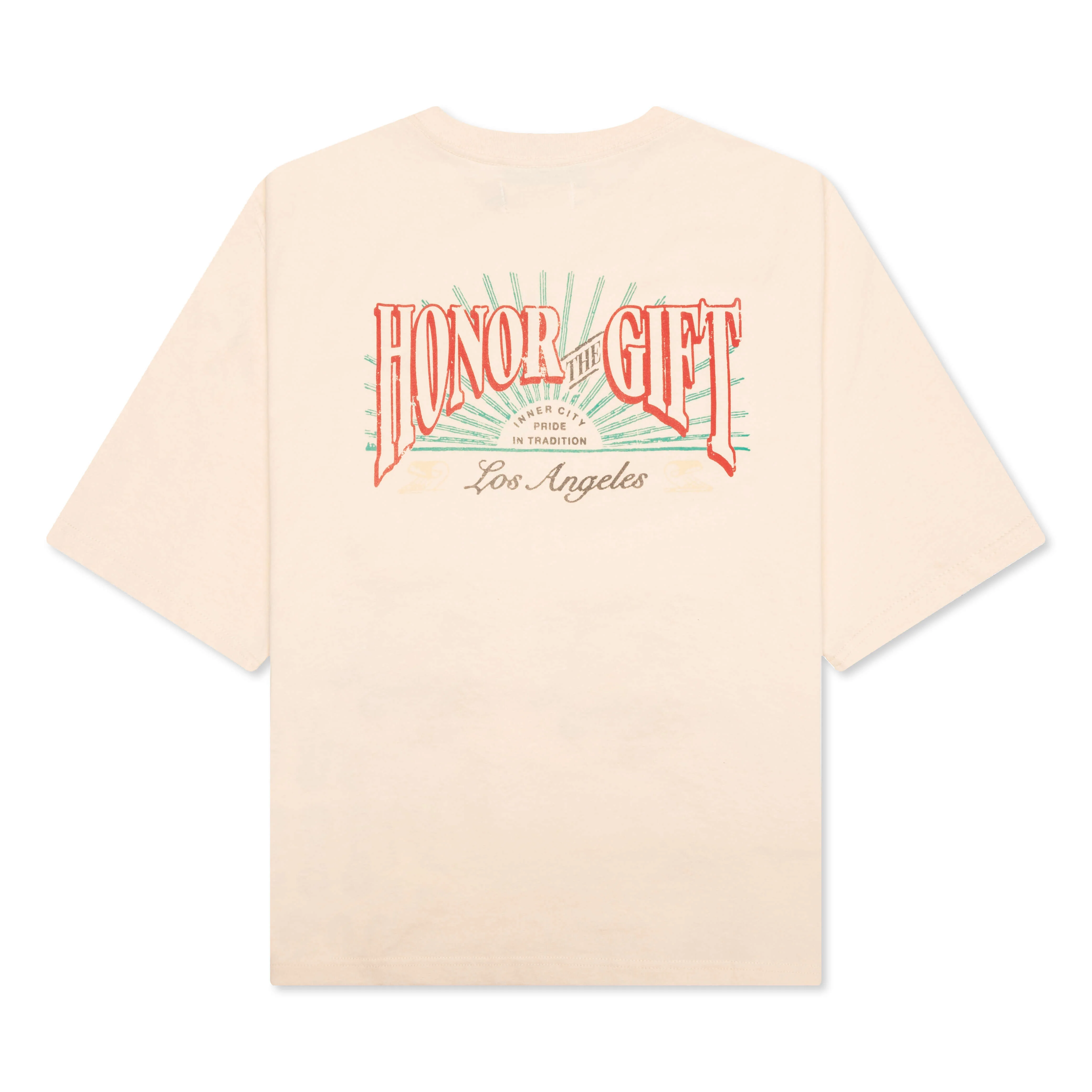 B-Summer HTG Cigar Label Short Sleeve Tee - Bone - Image 2