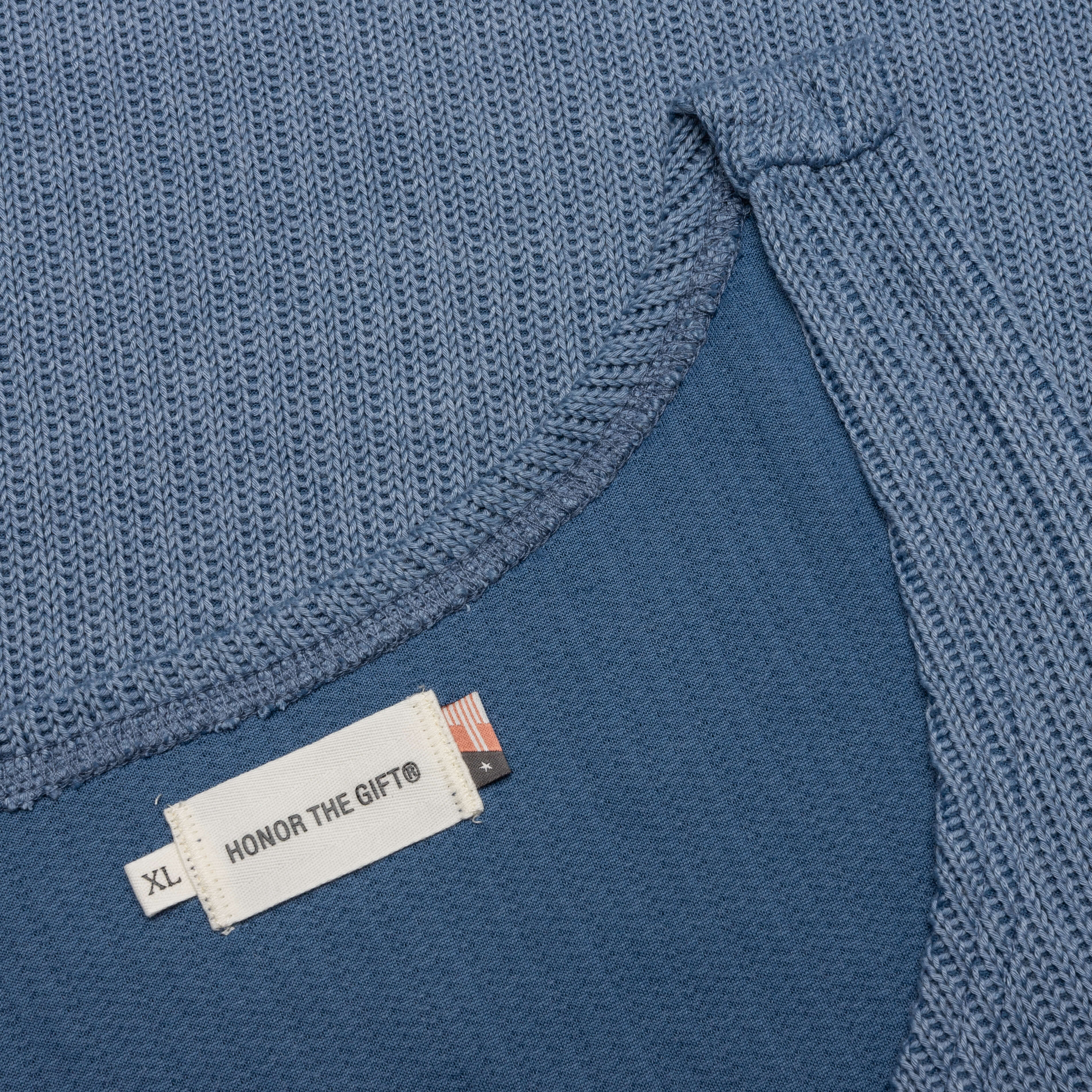 B-Summer Knit Tank Top - Blue - Image 3