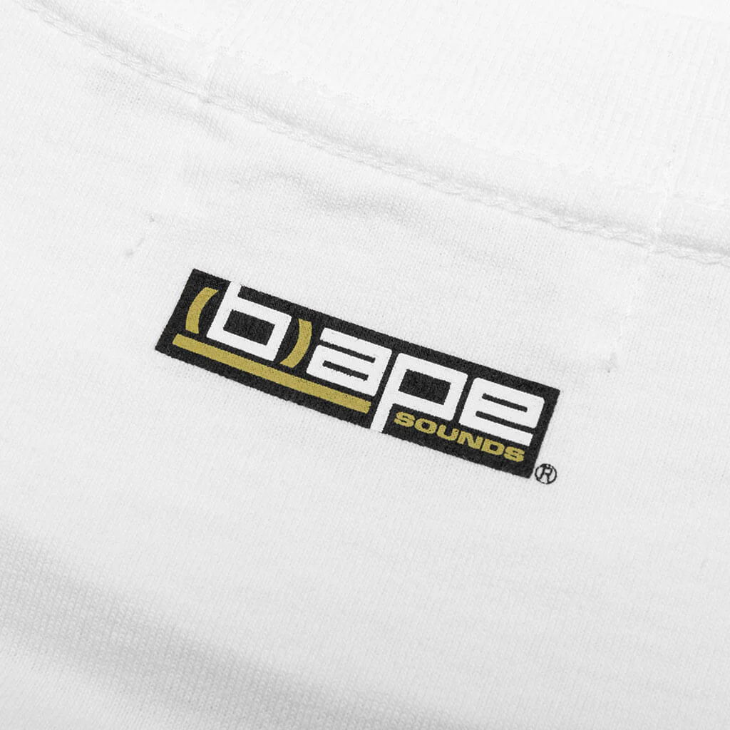(B)Y Bathing Ape Tee リラックス - White - Image 4