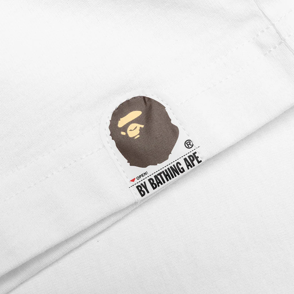 (B)Y Bathing Ape Tee リラックス - White - Image 5