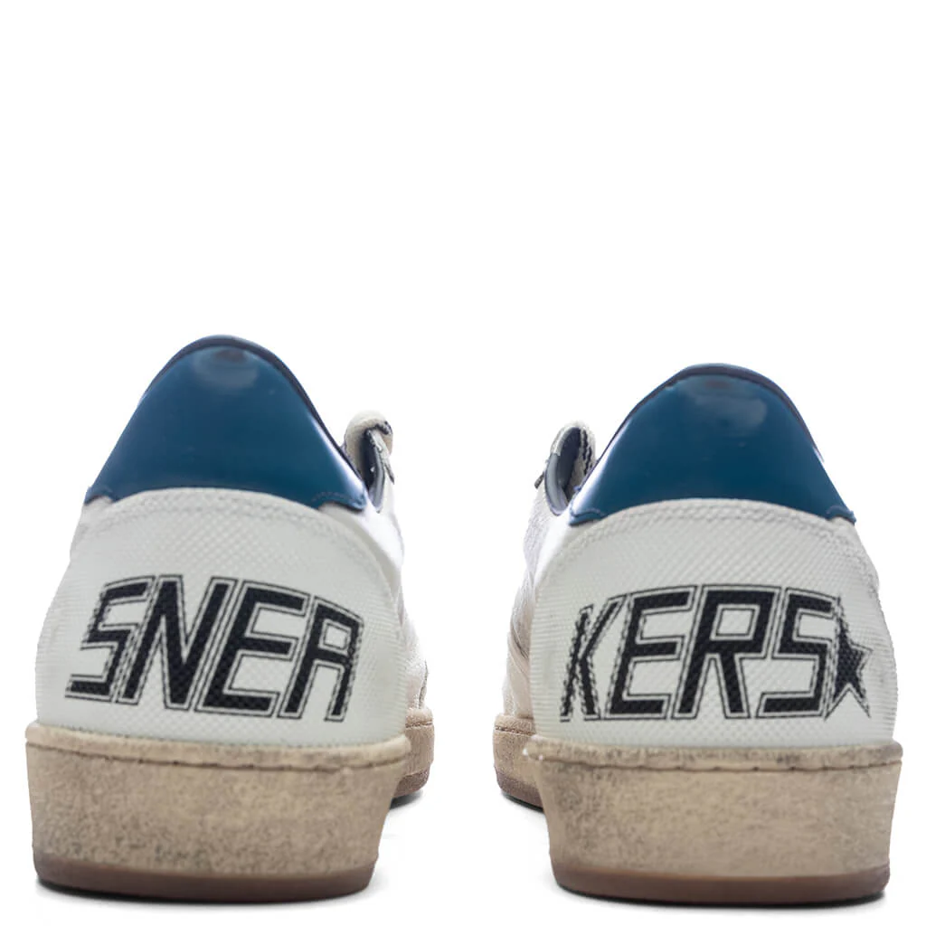 Ball Star Nappa Upper Suede Star - White/Red/Ice - Image 4