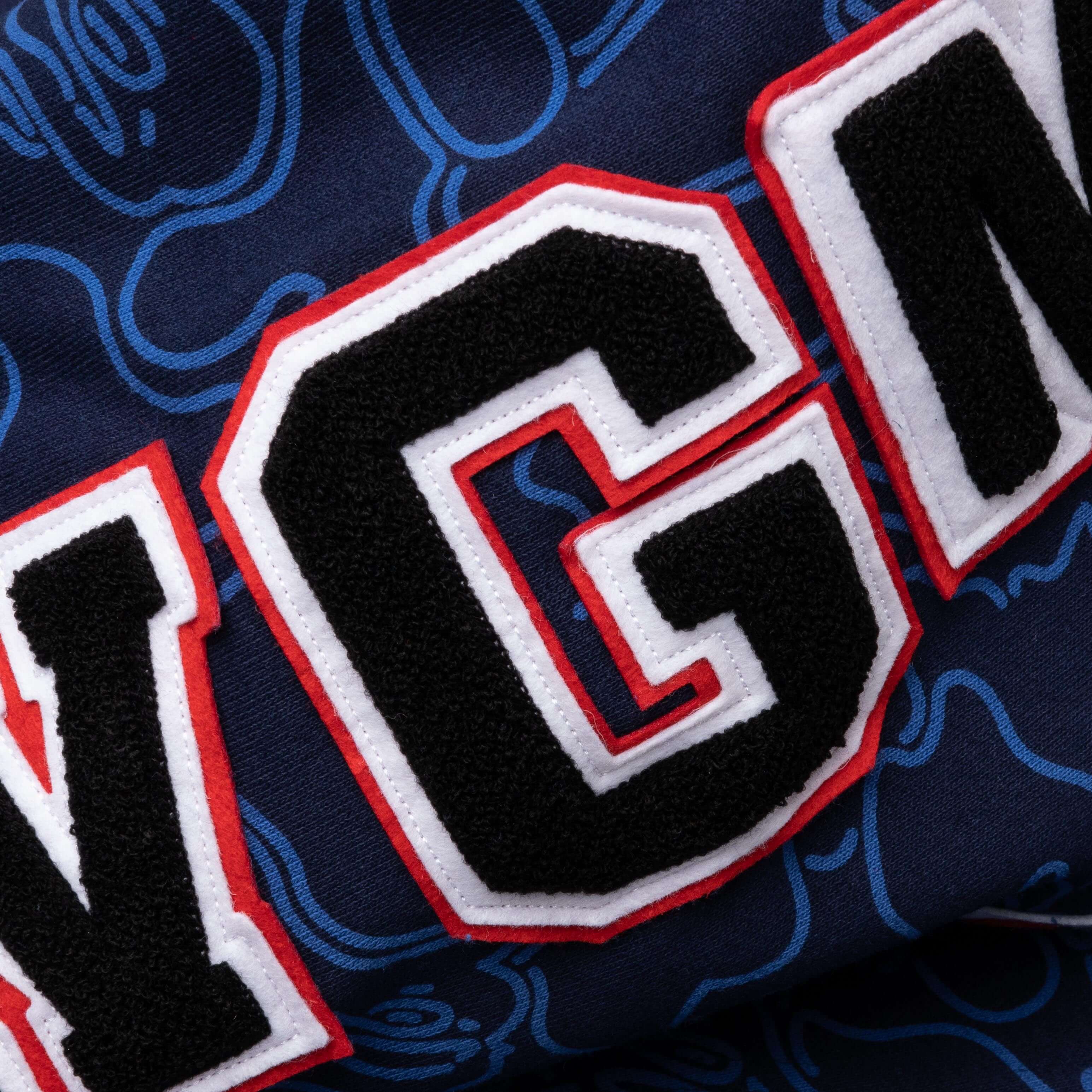 Bape 30th Anniversary Line Camo Shark Full Zip Hoodie - Navy - Image 6