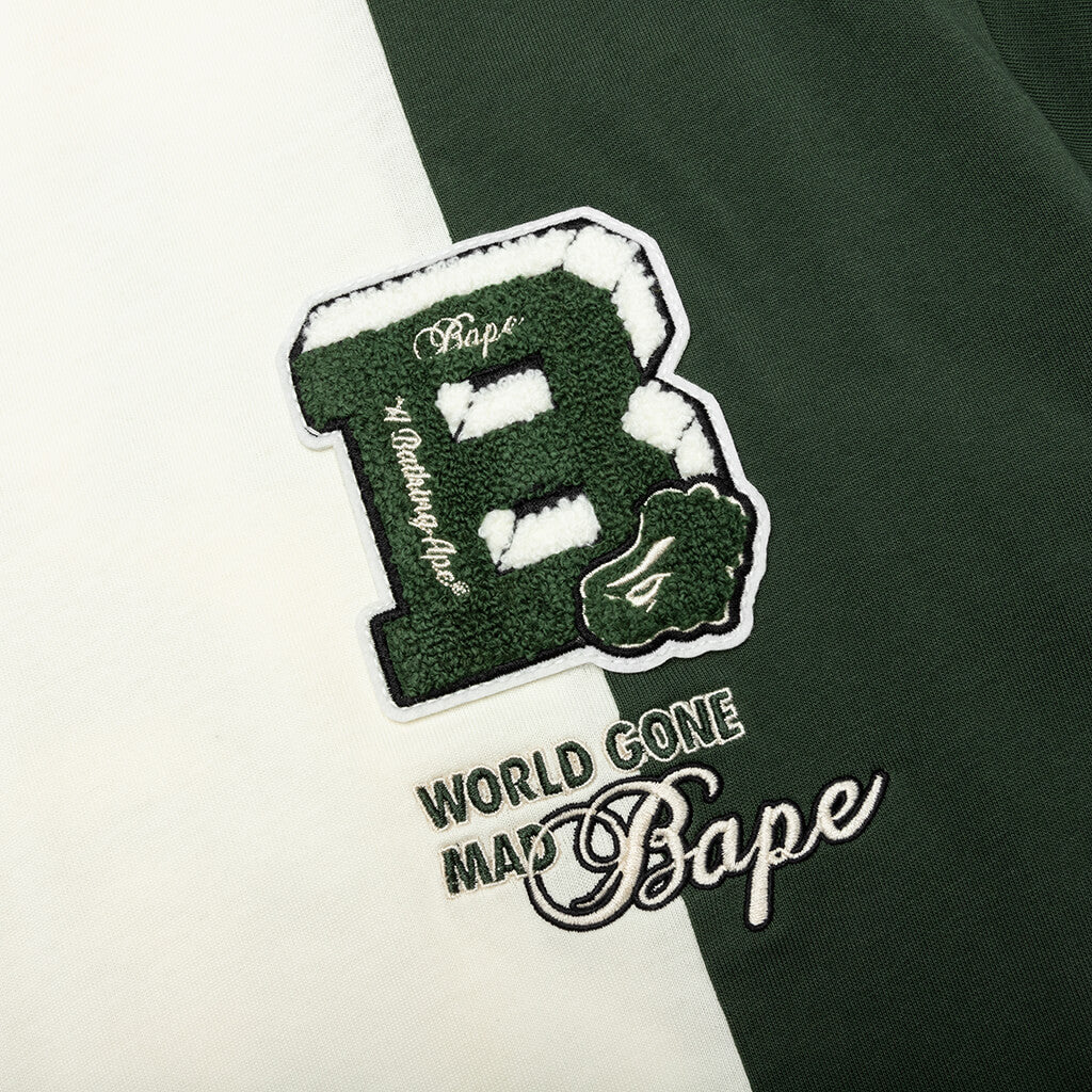 Bape Badges Color Blocking Tee - Ivory - Image 4
