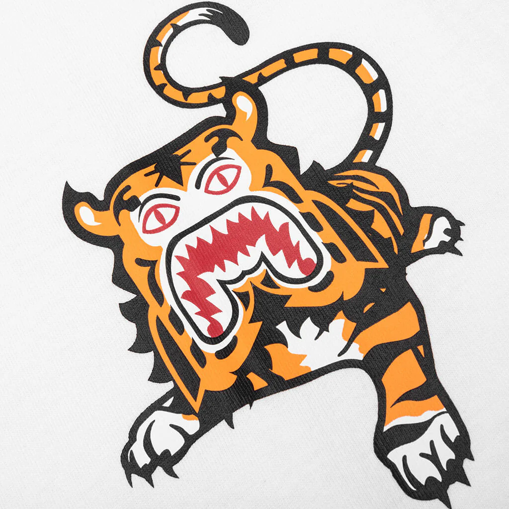 Bape Tiger Tee - White - Image 3