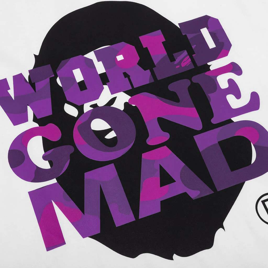 Bape WGM Tee - White - Image 3