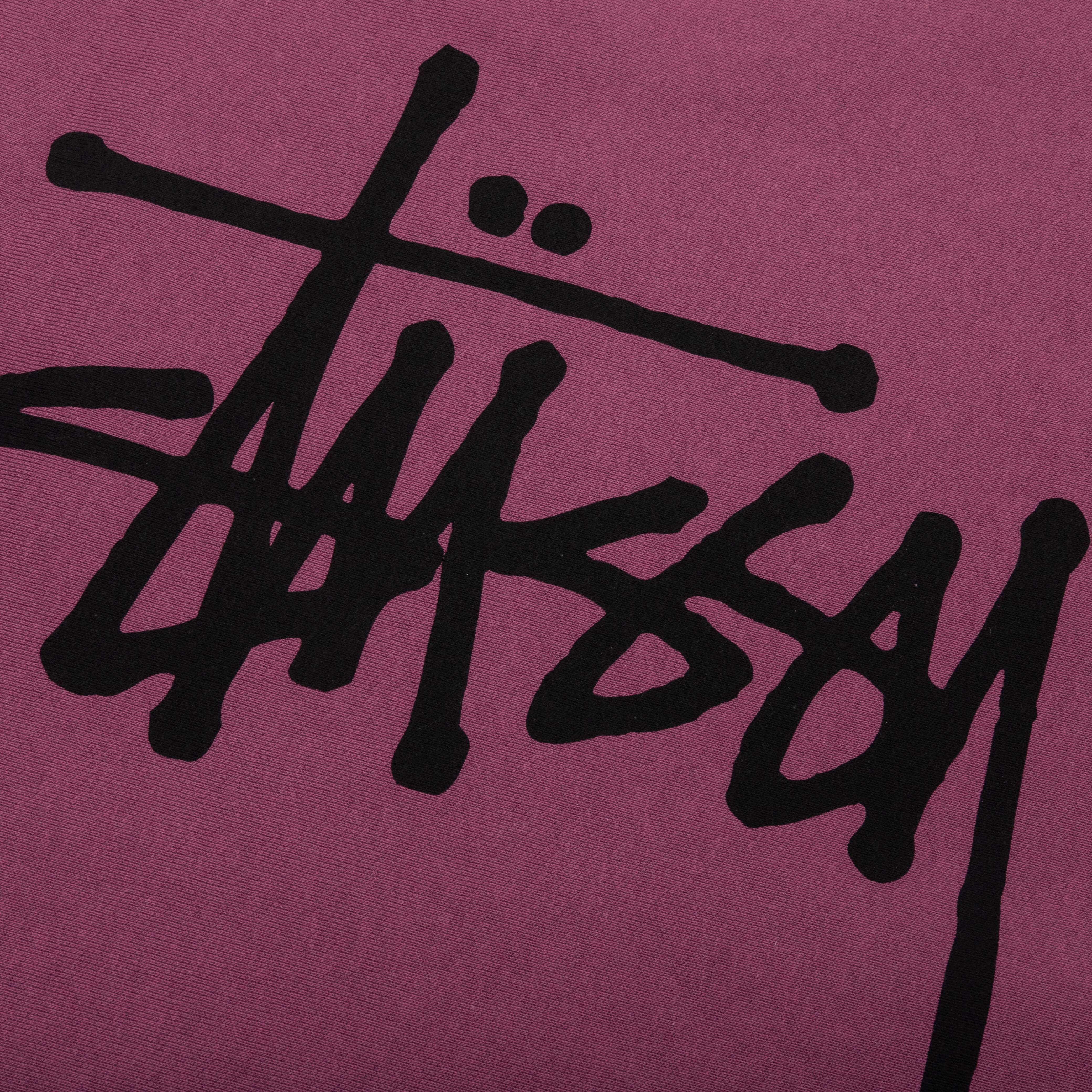 Basic Stussy Crew - Berry - Image 4