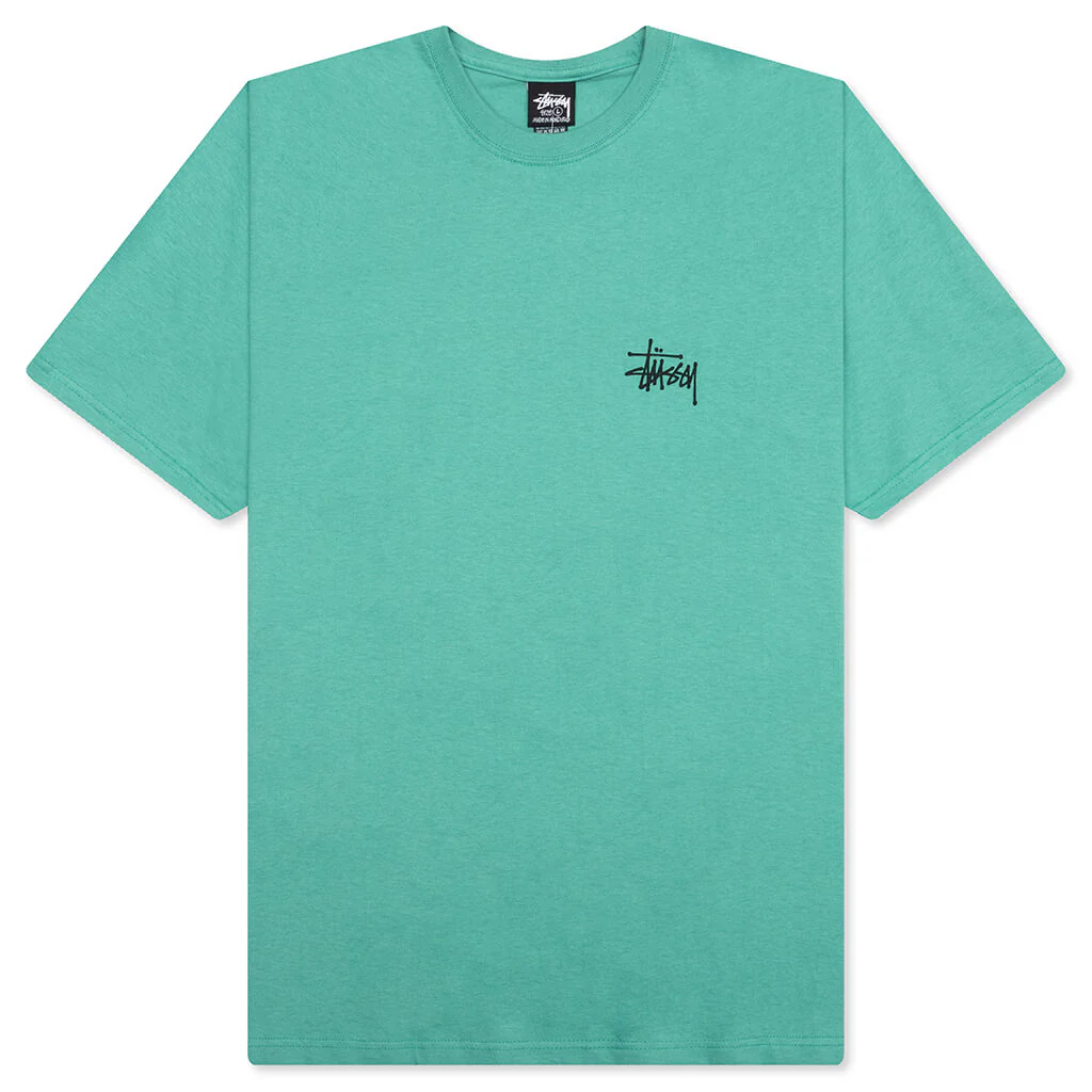 Basic Stussy Tee - Ocean