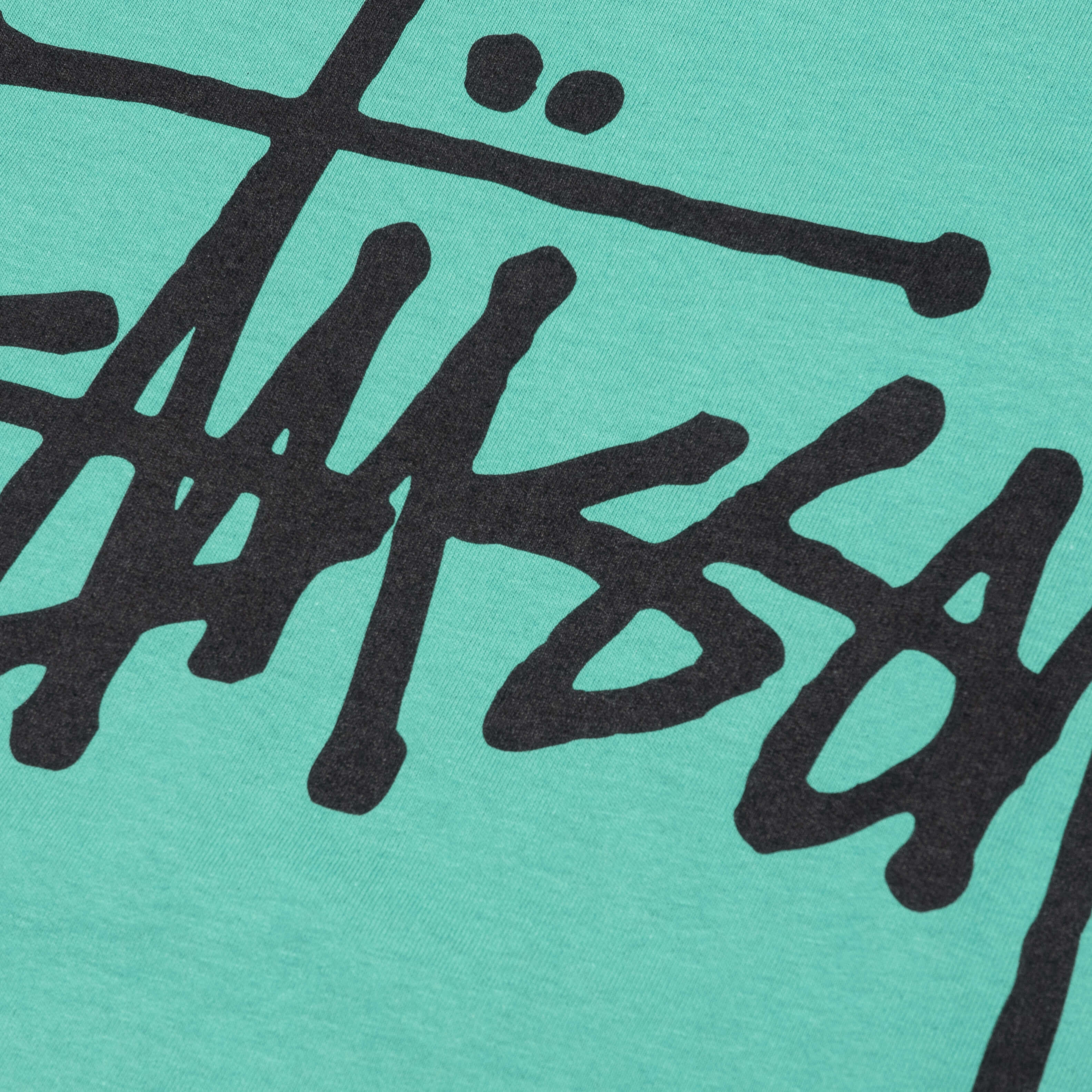 Basic Stussy Tee - Ocean - Image 4